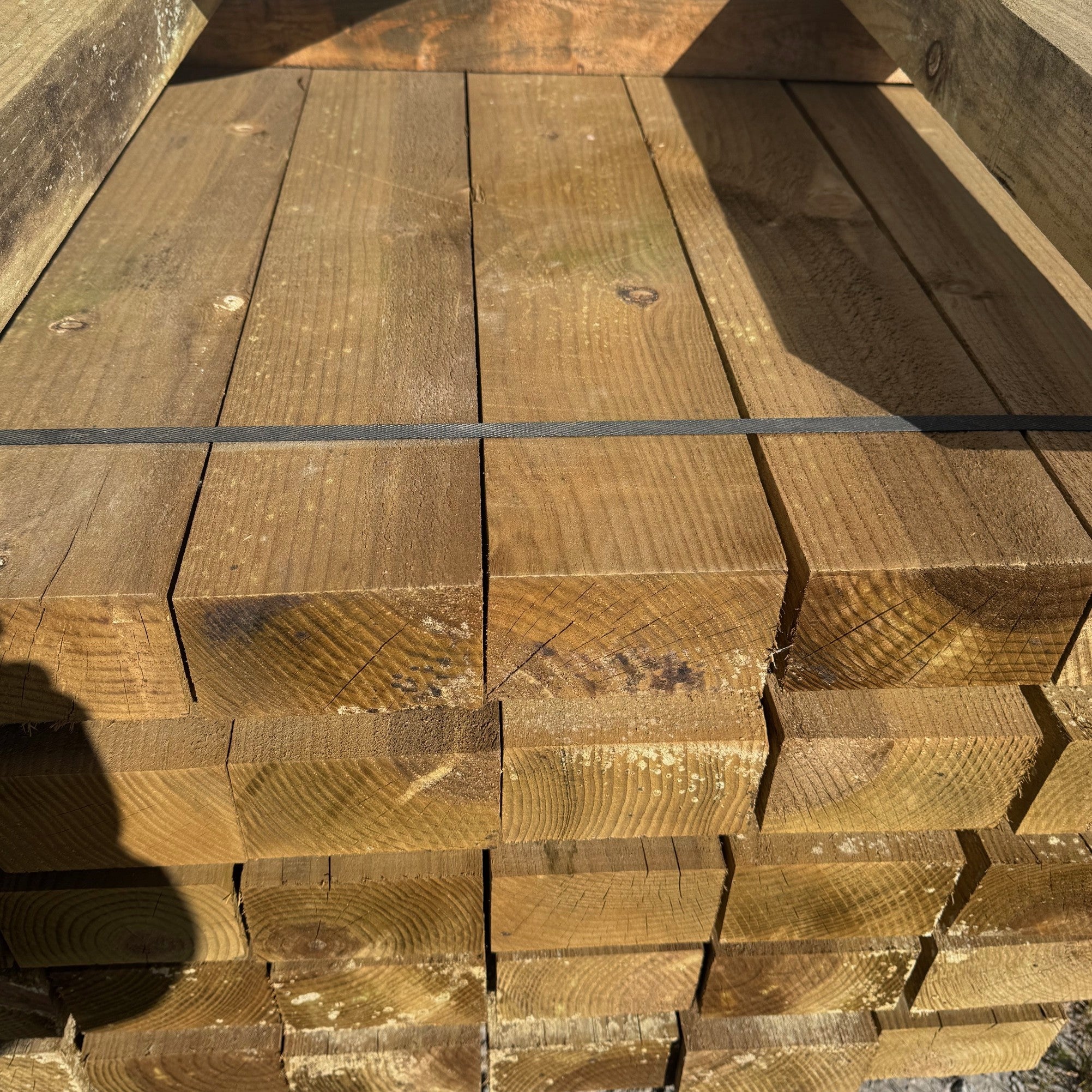 Ral Timber Posts 125mm x 75mm Treated Timber Fence Posts – Crestala Fencing Centre