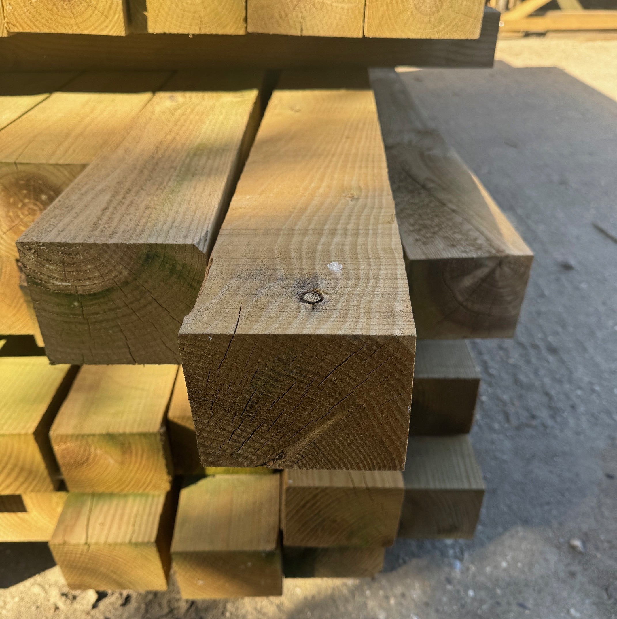 Ral Timber Posts 125mm x 100mm Treated Timber Fence Posts – Crestala Fencing Centre