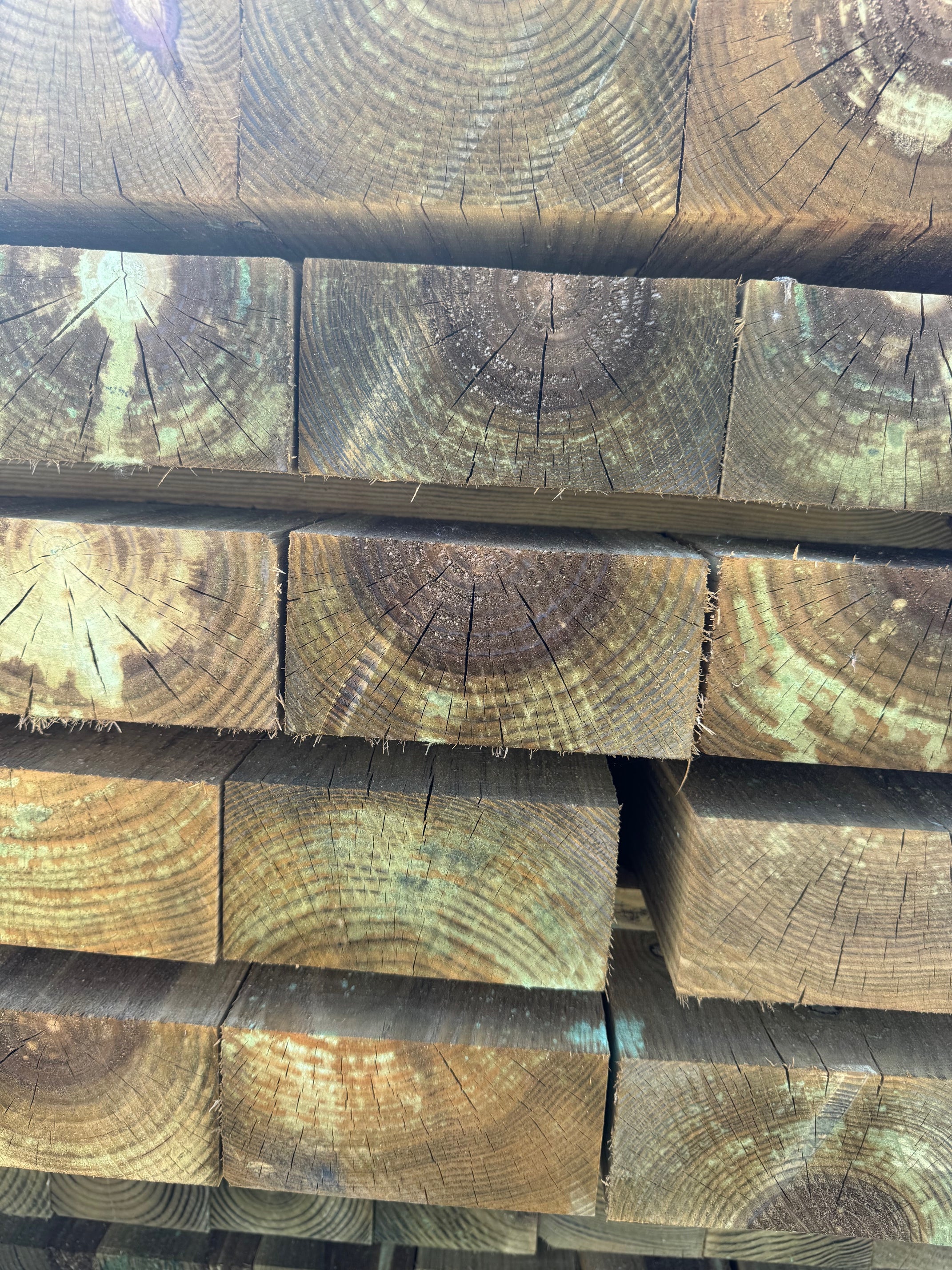 Square Fence, Decking and Gate Posts – Crestala Fencing Centre