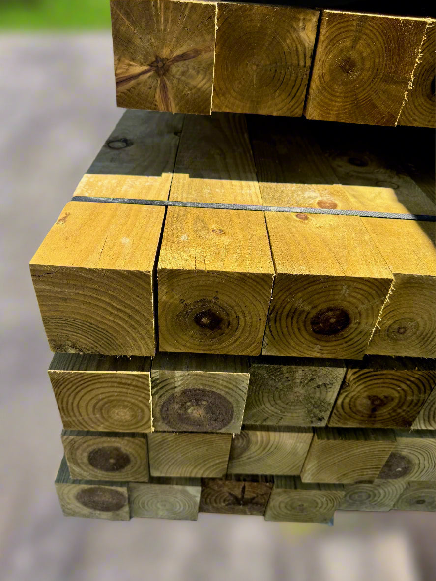 Square Fence, Decking and Gate Posts – Crestala Fencing Centre