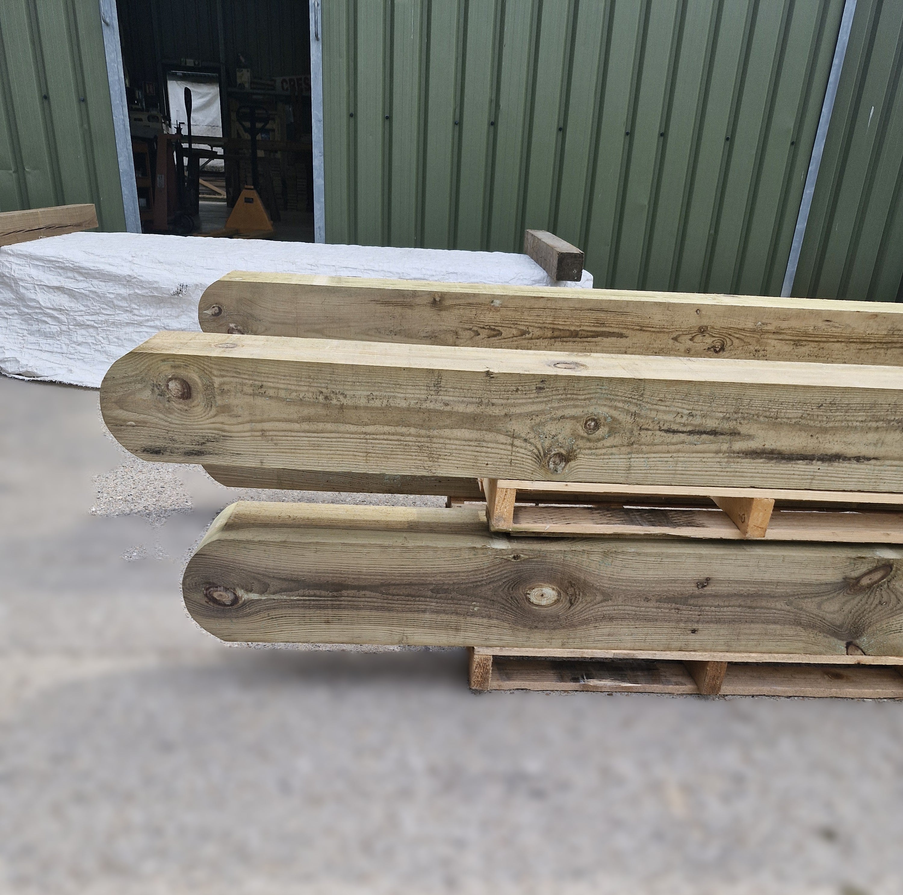Square, Treated Timber Fence Posts – Crestala Fencing Centre
